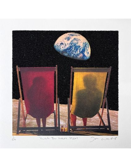 Wish You Were Here Limited Edition by Joe Webb