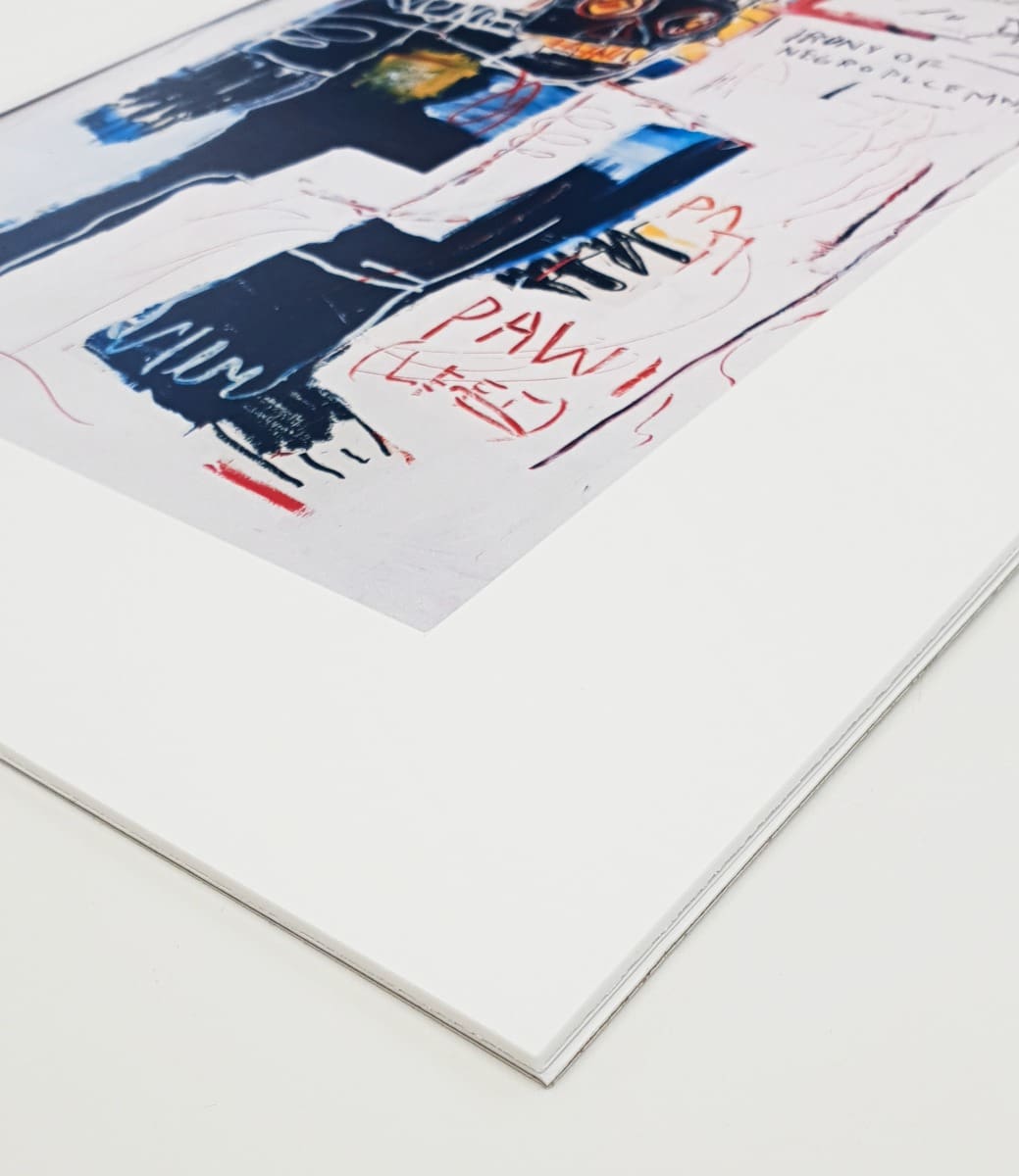Irony of Negro Policeman, 1981 By Basquiat Mini Print Saatchi Store