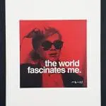 The World By Warhol Mini Print-8727