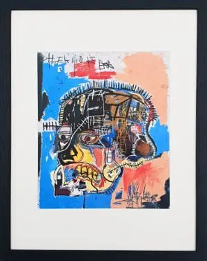 Untitled (Skull) 1981 by Basquiat Mini Print-8711