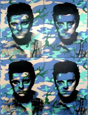 Camouflage Elvis By Gavin Turk Mini Print