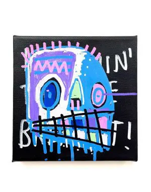 Skull 17 by Skeleton Cardboard