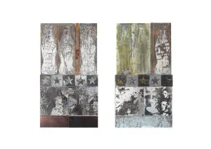 S.O.S. No.4 and No.5 (Pair of prints) by Alaric Hammond