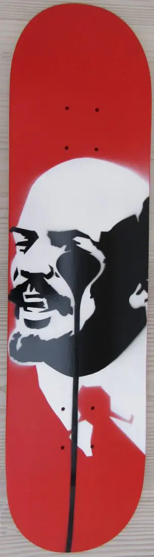 Lenin Skateboard by PURE EVIL