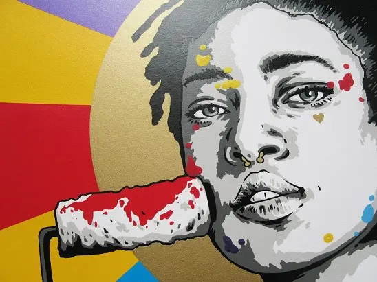 In Art We Believe - Colours (Hand Finished Print) by ZABOU - Image 3