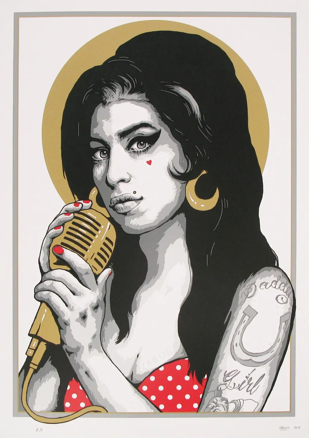 Amy (Print) by ZABOU - Image 2