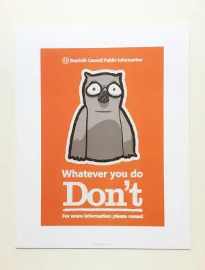 Don't mini print by Richard Littler