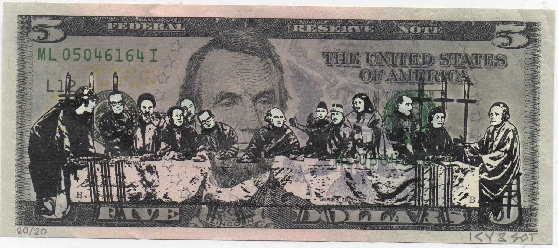 The Last Supper Dollar by ICY & SOT
