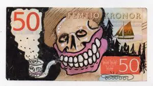 Smoking Norwegian note by SWEET TOOF