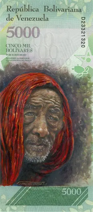 The Wise Venezuelan note by FRANCISCO CORSO