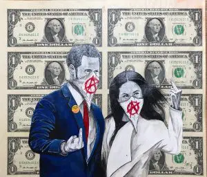 Never Mind The Bollocks Uncut Dollars by LEWIS BANNISTER