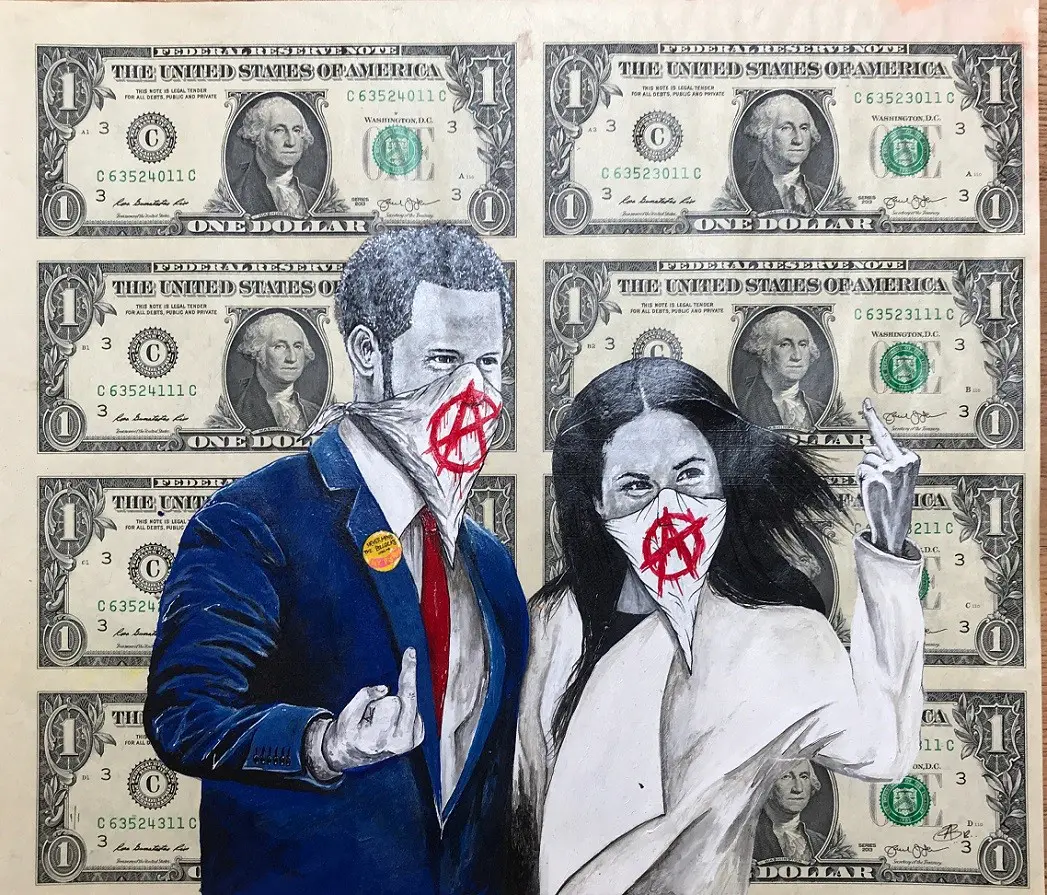 Never Mind The Bollocks Uncut Dollars by LEWIS BANNISTER