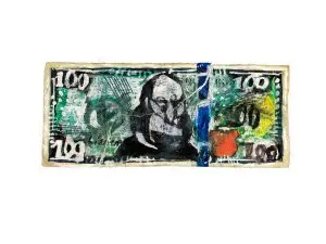 Zero to one hundred real quick Dollar note by ANTHONY LISTER