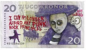 Principles Swedish note by PAUL RAGGITY