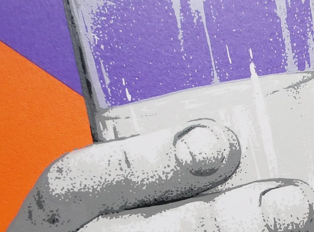 The Glitch (Hand-finished Print) by ZABOU - Image 3