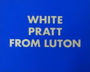 Dominic from Luton, White Pratt