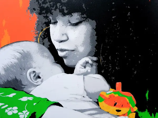 Mum - Green (Print) by ZABOU - Image 2