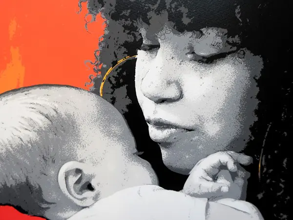 Mum - Red (Print) by ZABOU - Image 3