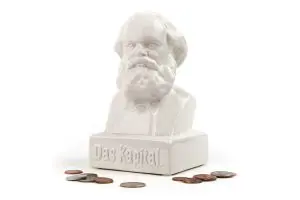 Karl Marx Ceramic Coin Bank