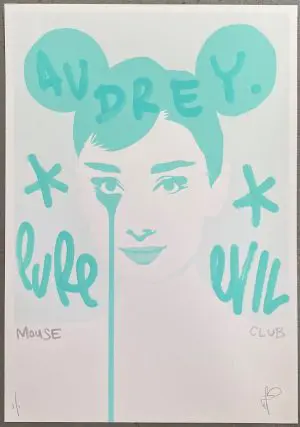 Audrey Mouse Club #2 (Hand Finished) by PURE EVIL