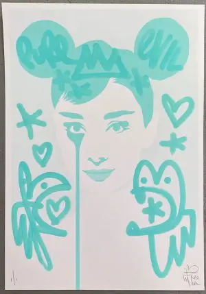 Audrey Mouse Club #6 (Hand Finished) by PURE EVIL