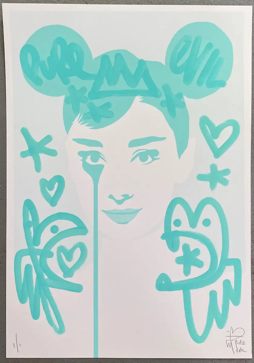 Audrey Mouse Club #6 (Hand Finished) by PURE EVIL