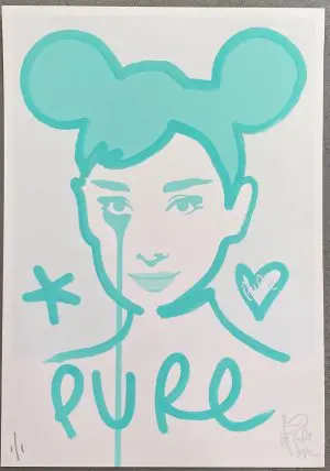 Audrey Mouse Club #9 (Hand Finished) by PURE EVIL