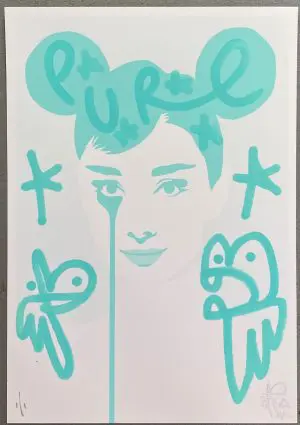 Audrey Mouse Club #11 (Hand Finished) by PURE EVIL