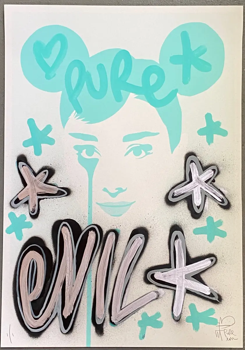 Audrey Mouse Club #12 (Hand Finished) by PURE EVIL