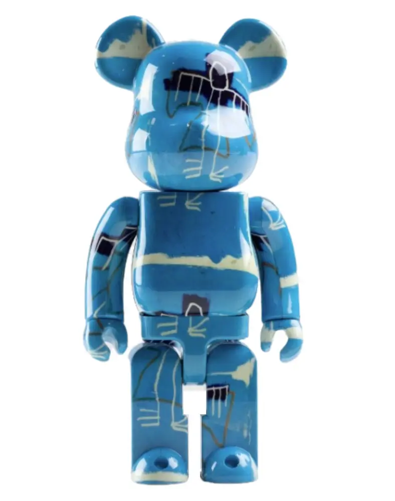 MEDICOM TOY - BE@RBRICK BASQUIAT #9 100％ &amp; 400％ Bearbrick Medicom Toys for sale - Jean-Michel Basquiat