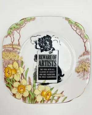 Beware Artists by CARRIE REICHARDT