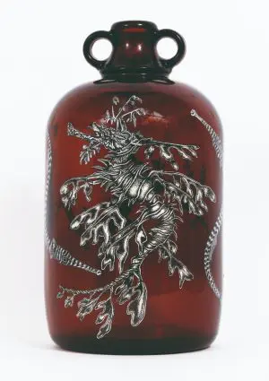 Leafy Seadragon, Banded Pipefish, Scribbled Pipefish