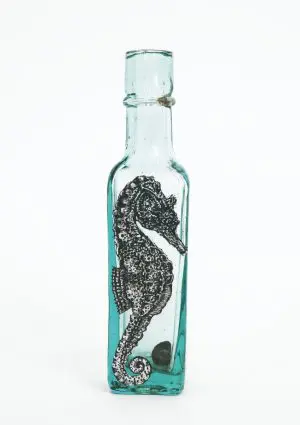 Lined Seahorse by Lily Mixe