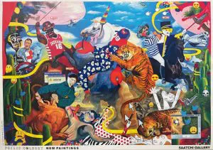 Desert Hunt by Philip Colbert Exhibition Poster