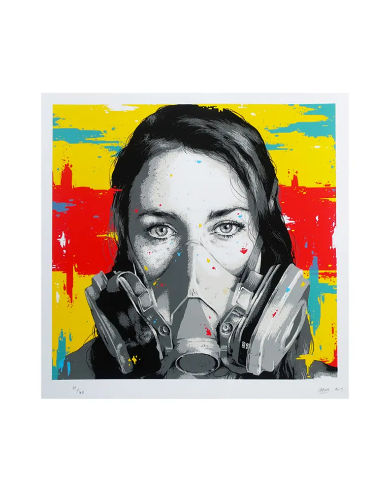 Born to Paint (Print) by ZABOU