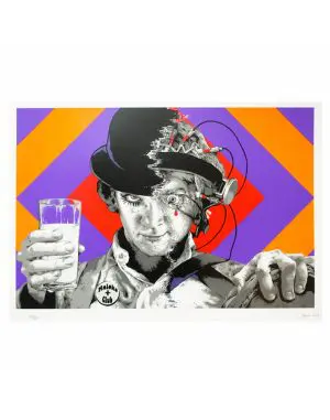 The Glitch (Hand-finished Print) by ZABOU