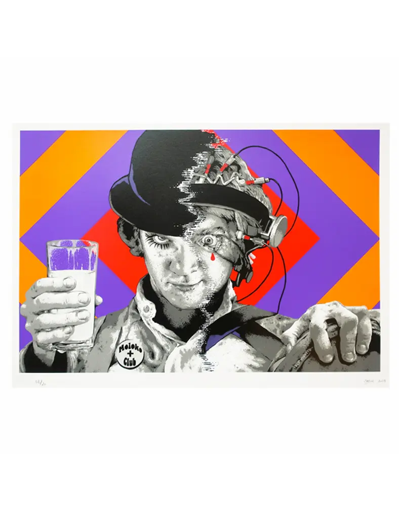 The Glitch (Hand-finished Print) by ZABOU