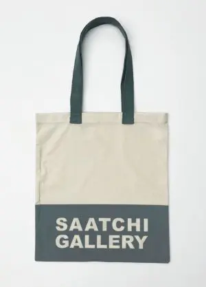 Cream And Grey Saatchi Gallery Bag