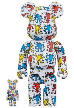 Be@rbrick Keith Haring #9 Set of Two Figures