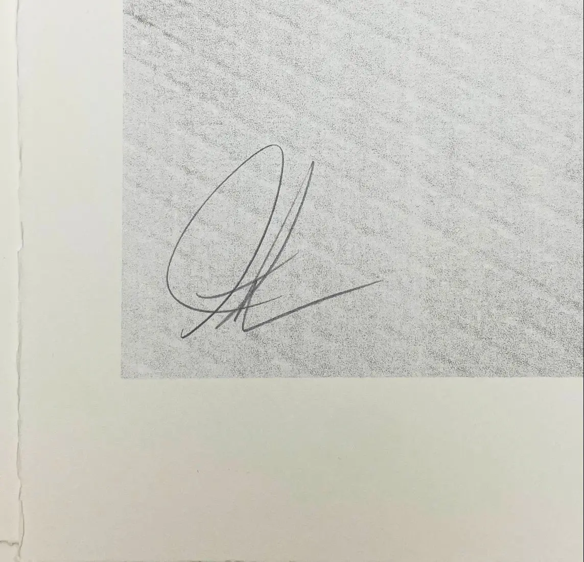 Ripples screen print XL (turquoise face) by Andrew Millar - Image 2