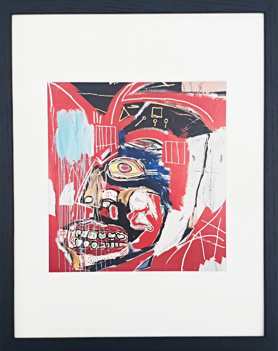 In This Case, 1983 by Basquiat Mini Print