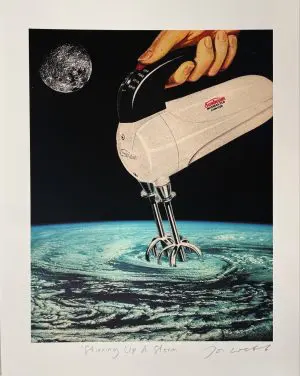 Stirring Up A Storm Open Edition by Joe Webb