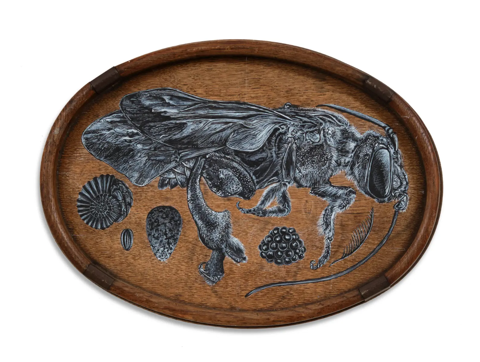 Cuckoo Bee On A Platter by LILY MIXE