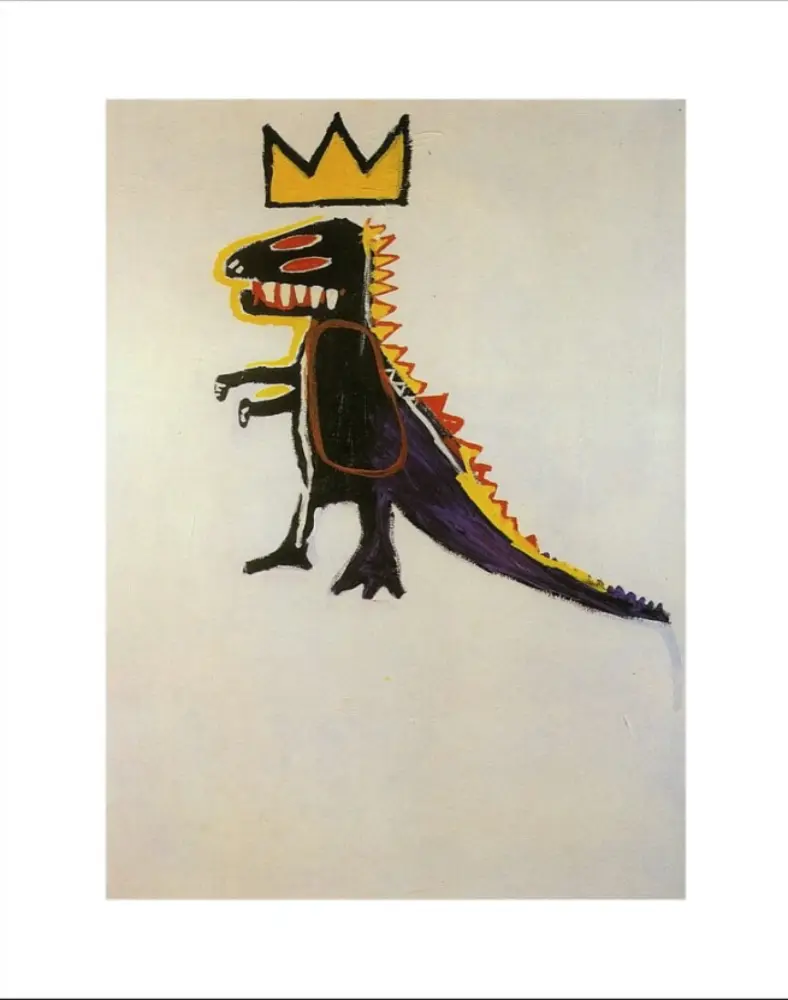 Pez Dispenser, 1984 by Basquiat Mini Print - Image 2