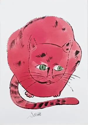 Red Sam, C. 1954 By Warhol Mini Print