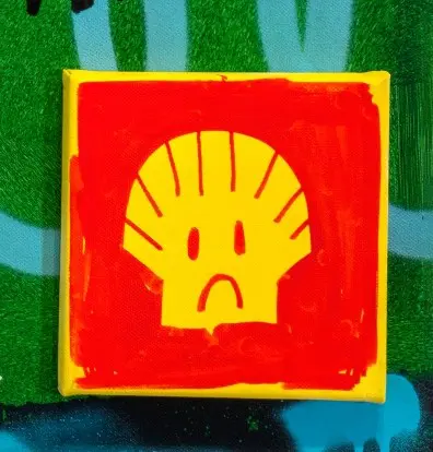 Post graffiti/ bored in the USA by Skeleton Cardboard - Image 4