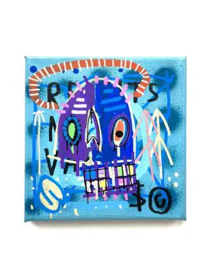 Skull 22 by Skeleton Cardboard