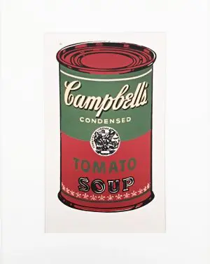 Campbell'S Soup Can, 1965 By Warhol Mini Print