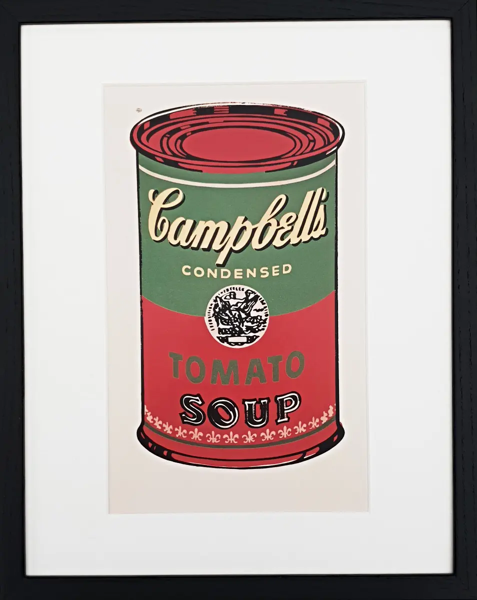 Campbell's Soup Can, 1965 By Warhol Mini Print