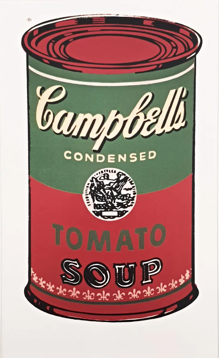 Campbell's Soup Can, 1965 By Warhol Mini Print - Image 2